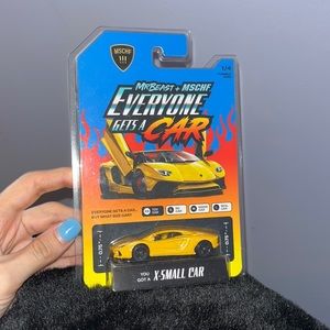 Mr Beast + MSCHF Everyone Gets A Car X-Small 1/4 Scale Lamborghini